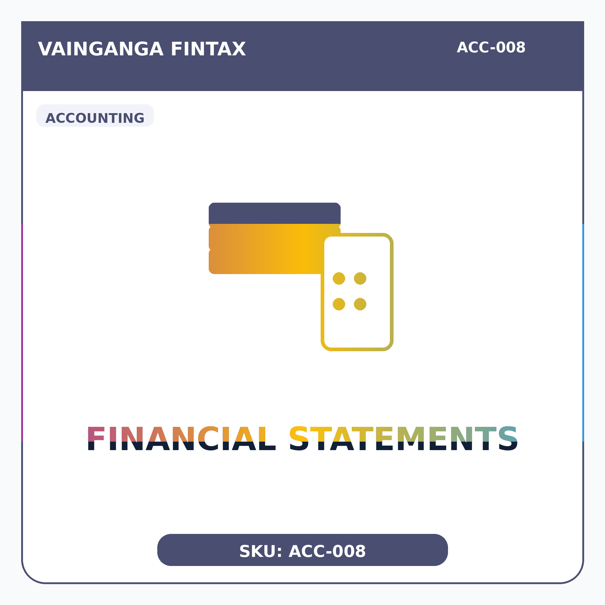 Accounting & Bookkeeping | Financial Statements | Financial Statements