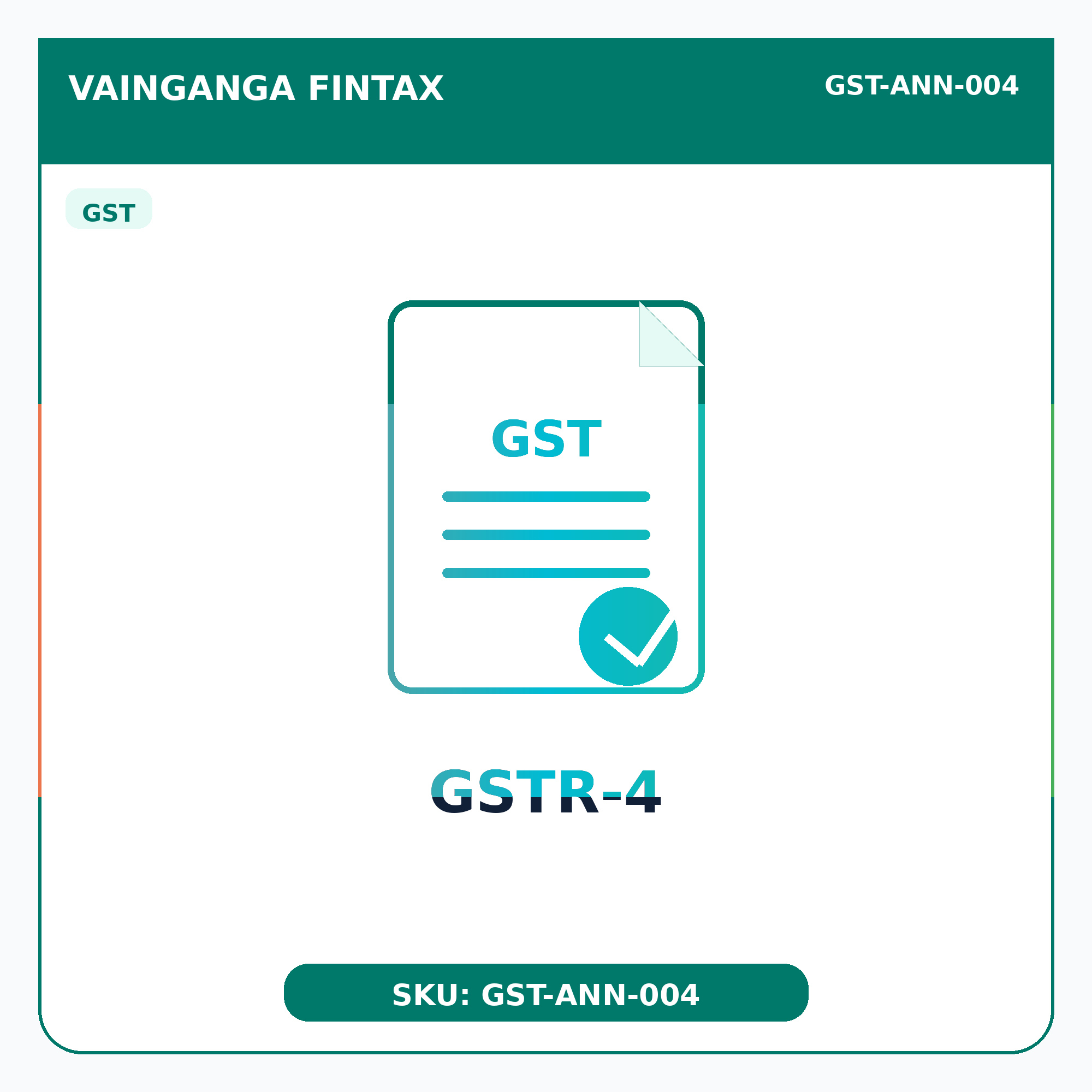 GST Services | Return Filing | GSTR-4