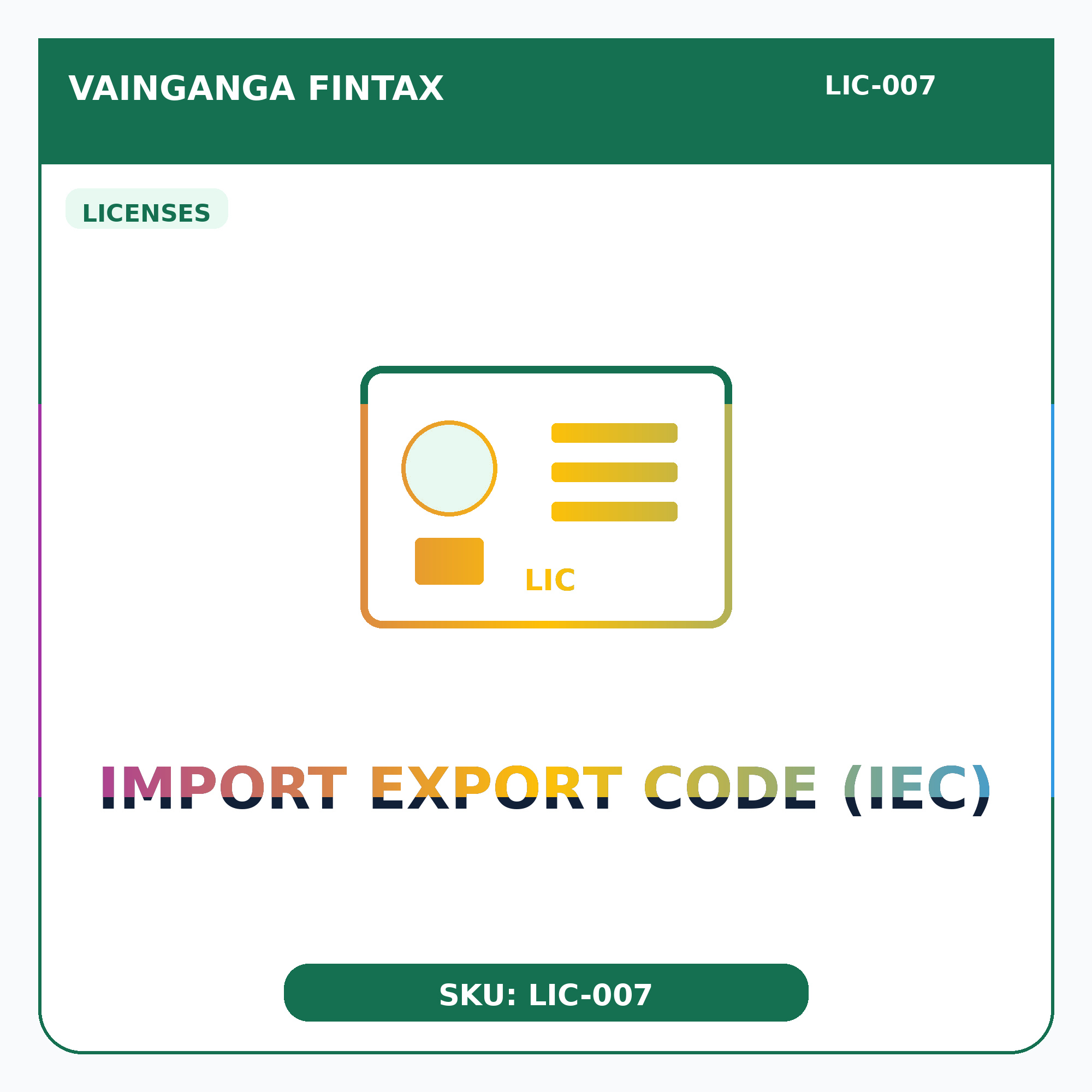 Business Registration | Import-Export | IEC Registration