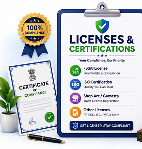 Licenses & Certifications