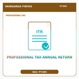 Professional Tax Annual Return
