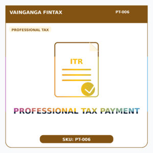 Professional Tax Payment